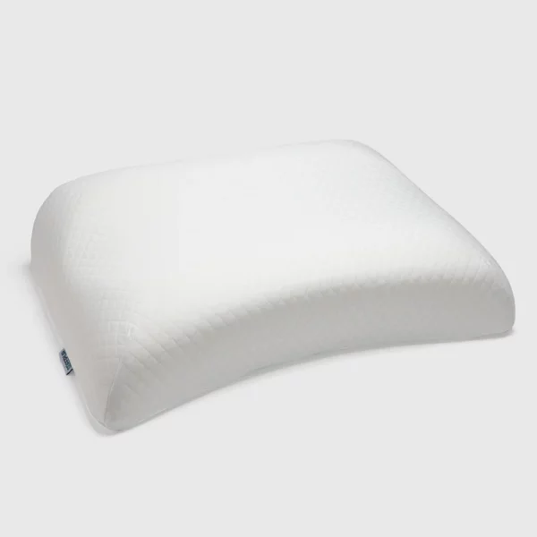  - A comfortable curved memory foam pillow